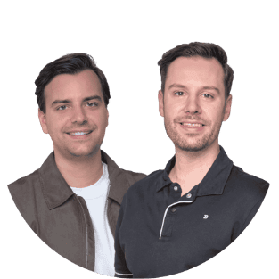 Kim von Däniken und Ato Herzig von Beyondweb